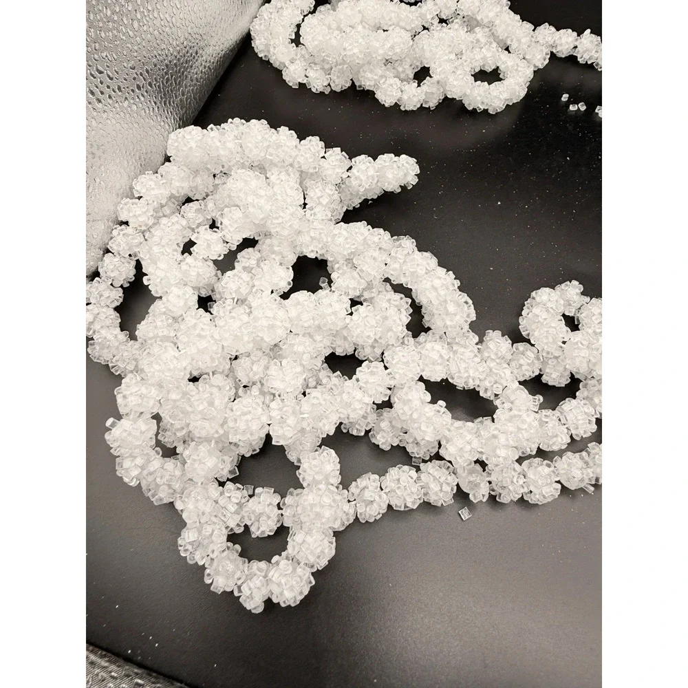 Ice Crystal Beaded Garland. Set Of 4‎